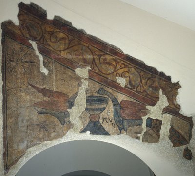Peacocks Drinking from a Chalice from Santa Maria de Taüll by Unbekannt Unbekannt